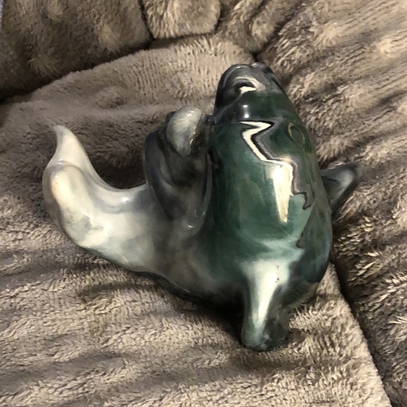 Cook Collectables Company- Dolphin w/Mermaid Fine Art Sculpture.NWT - Picture 8 of 17